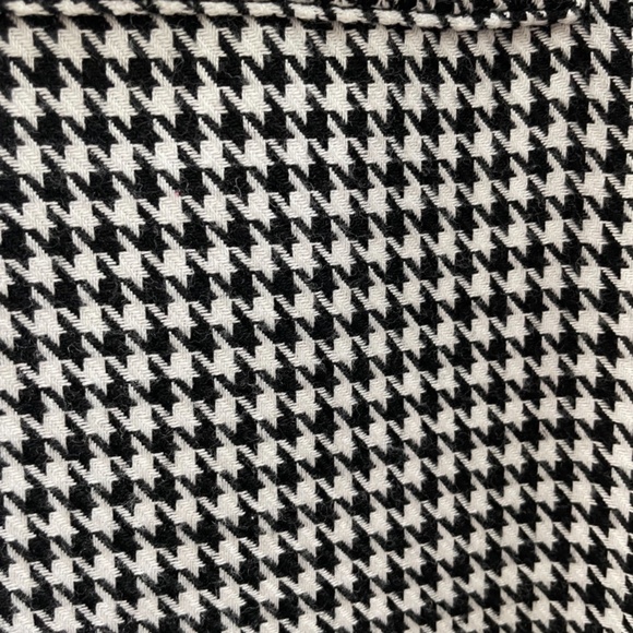 ZARA houndstooth button up top - Picture 3 of 3